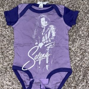 12M Selena baby girl onesie bodysuit